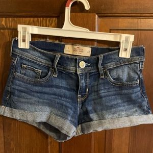 Hollister denim shorts